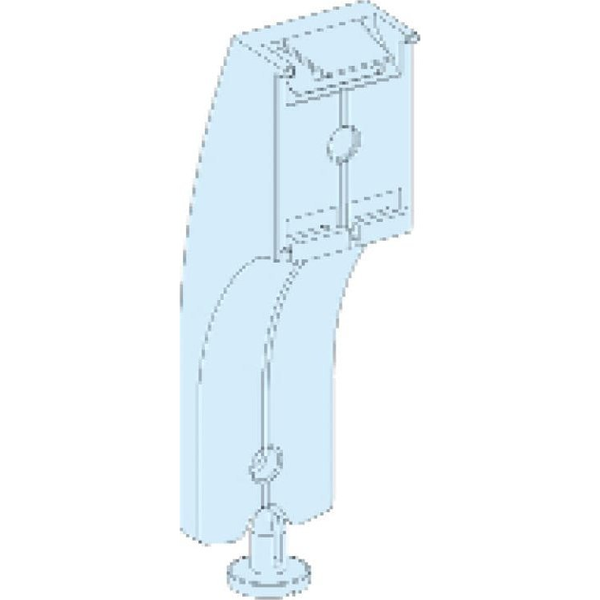 Schneider Electric PrismaSeT-P, kábelcsatorna tartó, vízszintes, (12 db) 1 db