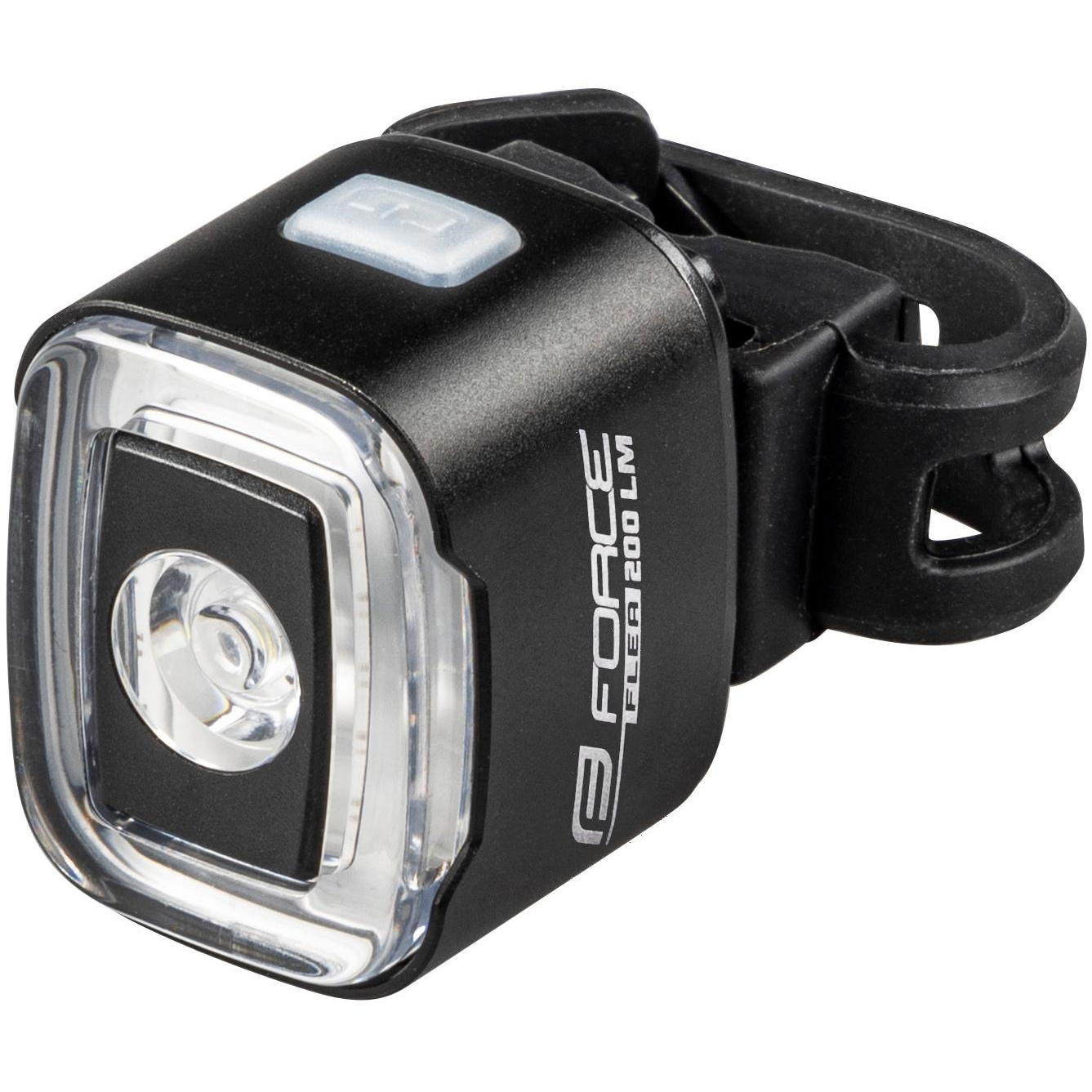 Force Flea USB első / hátsó villogó, 200 lm (45164)