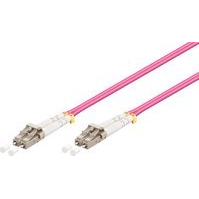 Microconnect FIB440401.5P cavo InfiniBand e in fibra ottica 1,5 m LC Viola