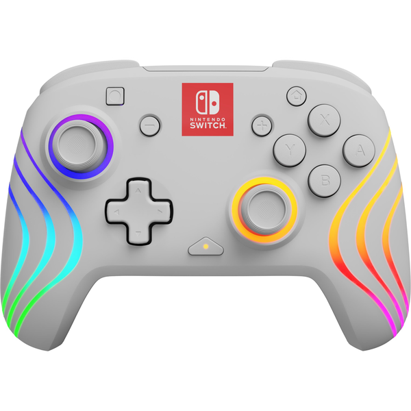 PDP Afterglow Wave Бяла USB Геймпад Аналогов/Цифров Nintendo Switch, Nintendo Switch Lite, Nintendo Switch OLED
