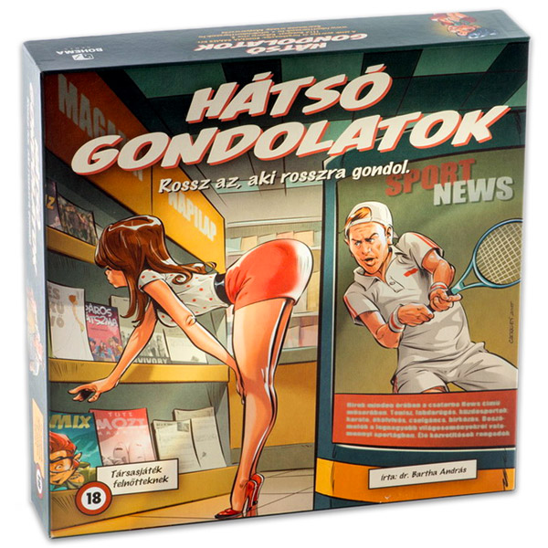 Bohéma Hátsó gondolatok társasjáték (1044)