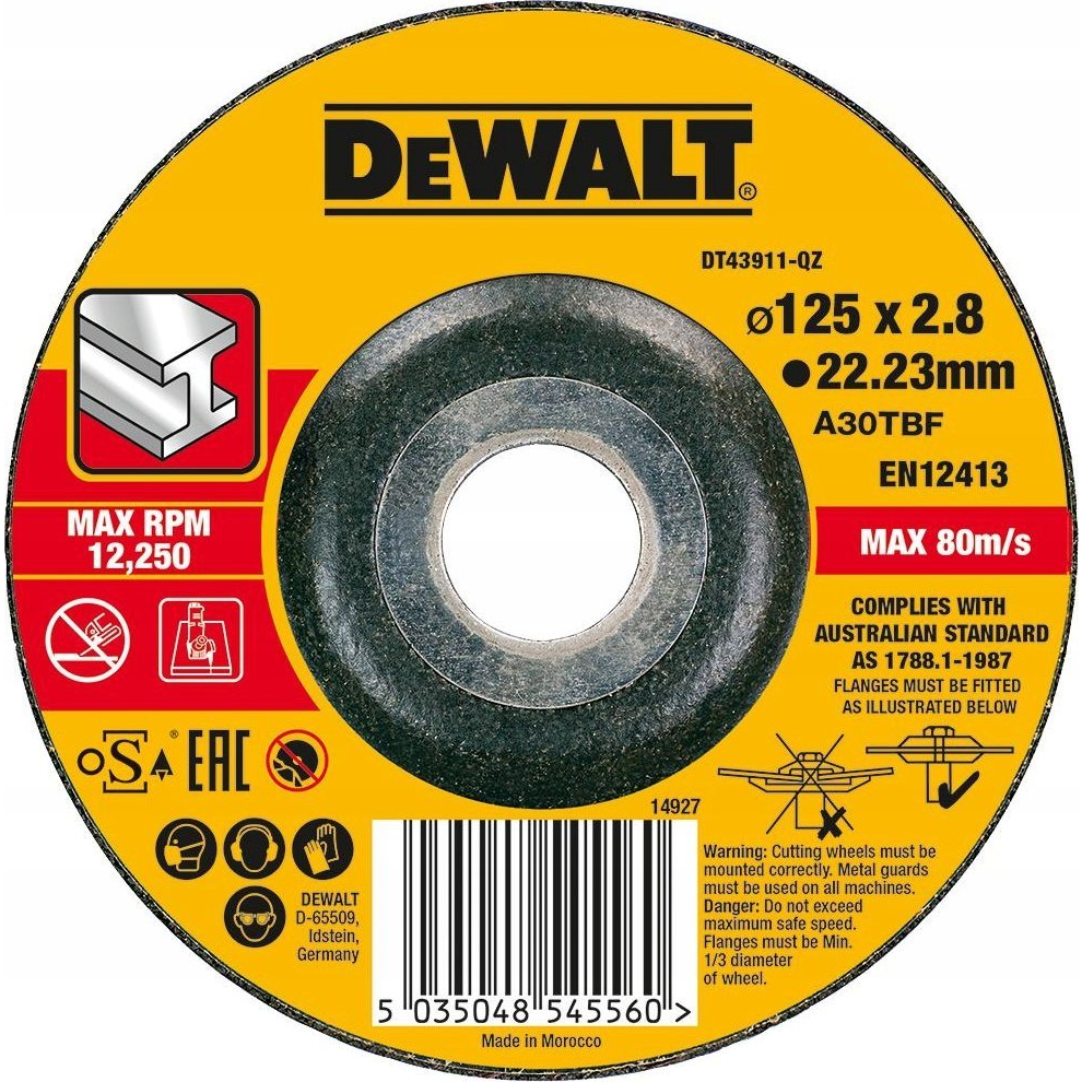 Vágótárcsa 1 db Dewalt DT43911-QZ (DT43911-QZ)
