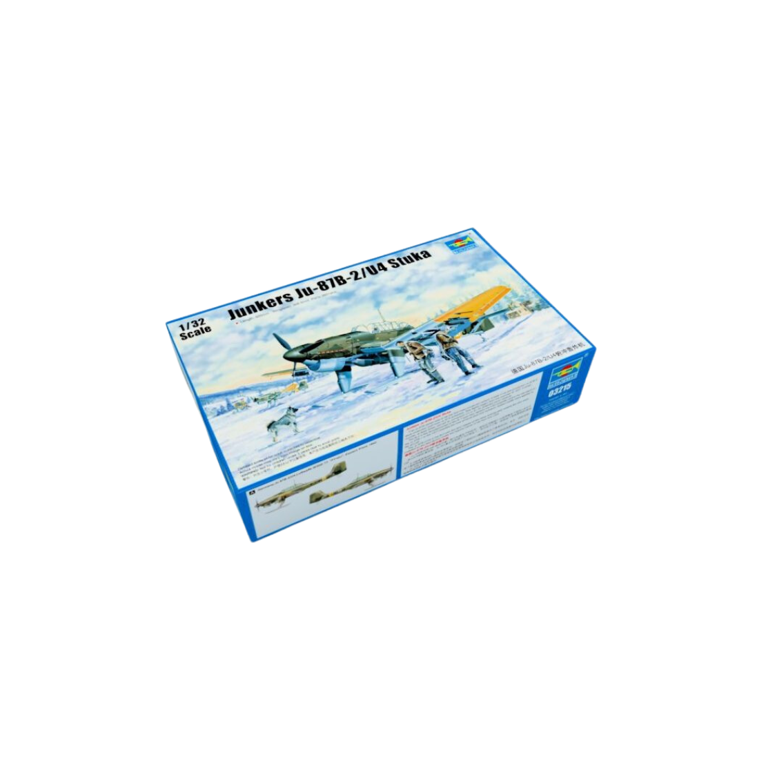 Trumpeter Junkers Ju-87B -2/U-4 Stuka Műanyag repülő makett 1:32 (03215)