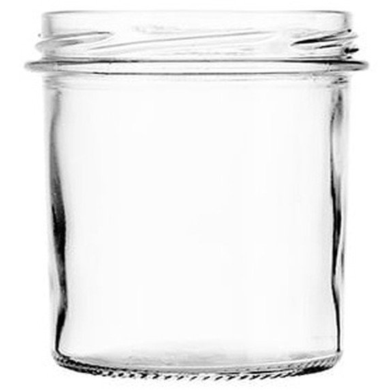 JAR 350ML 6PCS WITHOUT LID 82MM