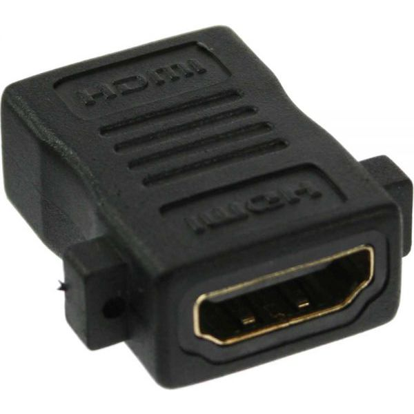 InLine 17600M csatlakozó átlakító HDMI A female HDMI A Fekete (17600M)