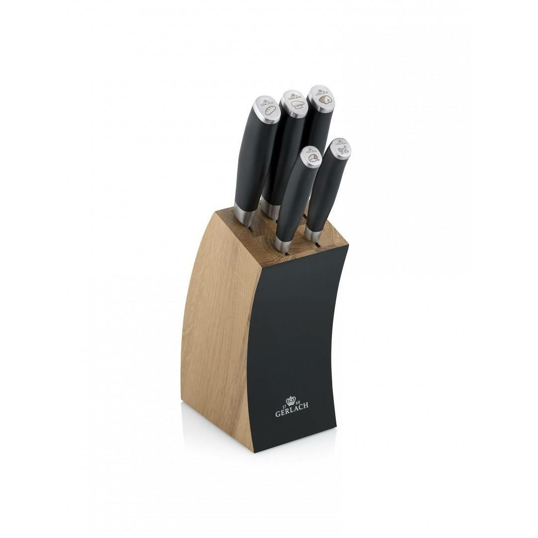 Gerlach Késkészlet blokkban 5 db DECO BLACK (991A)