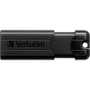 Verbatim PinStripe USB флаш памет 32 GB USB Тип-A 3.2 Gen 1 (3.1 Gen 1) Черен