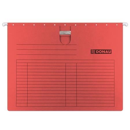 Donau 7430001PL-04 gyorsfűzős függőmappa A4 piros (D7430P) (D7430P)