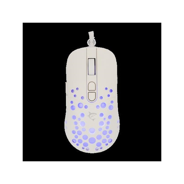 White Shark Tristan-W 7D 12000 DPI бяла RGB геймърска мишка