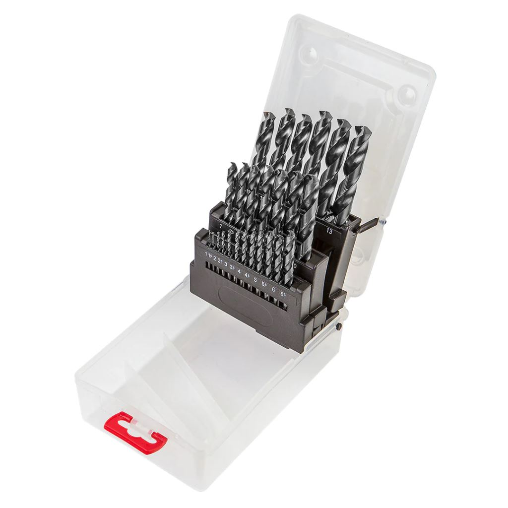 Verto fémfúró készlet 1.0 - 13.0mm, 25db (60H814) (60H814)