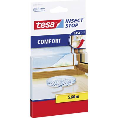 Suchý zip pro moskytiéry bílý Tesa 9 mm x 5,6 m