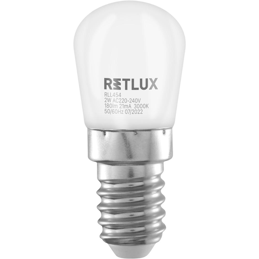 Retlux LED Hűtő izzó 2W 180lm 3000K E14 - Meleg Fehér (RLL 454)