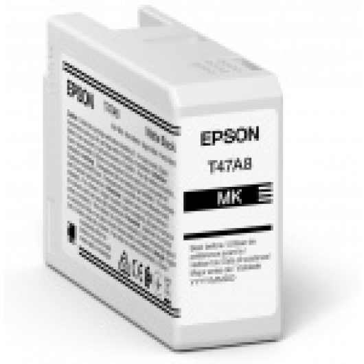 Epson UltraChrome Pro10 blækpatron 1 stk Original Mat sort