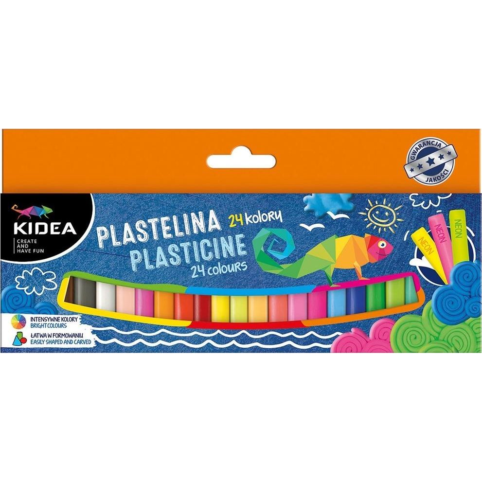 Derform Kidea 24 db-os Színes Gyurmakészlet (325570)