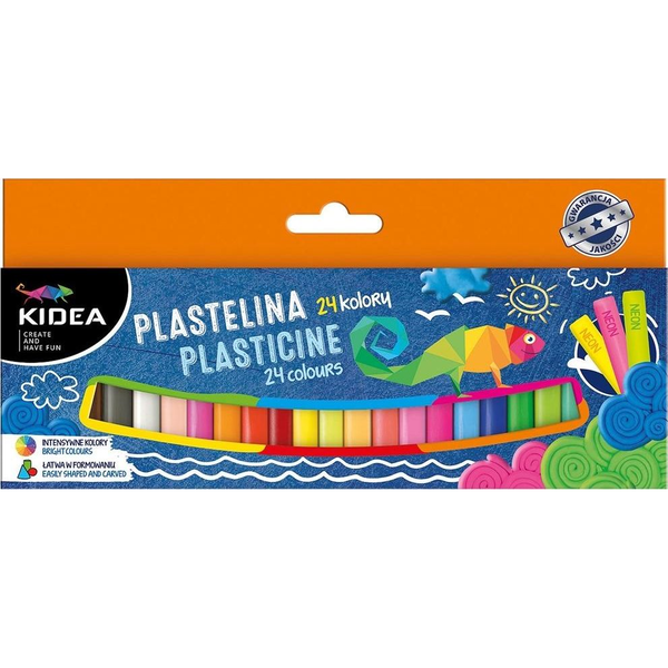 Derform Kidea 24 db-os Színes Gyurmakészlet