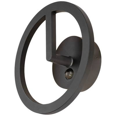 SLV Q-RING (1007916) Kültéri fali lámpa 10 W LED Fekete (1007916)