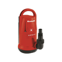 Потопяема помпа Einhell GC-SP 5511 IF (550 W, 11000 l/h, 7 m дълбочина на заустване, ръчно управление, автоматичен режим)