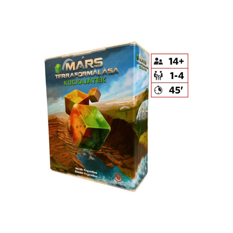 Reflexion A Mars terraformálása: Kockajáték társasjáték 1-4 játékos (5999566846588)