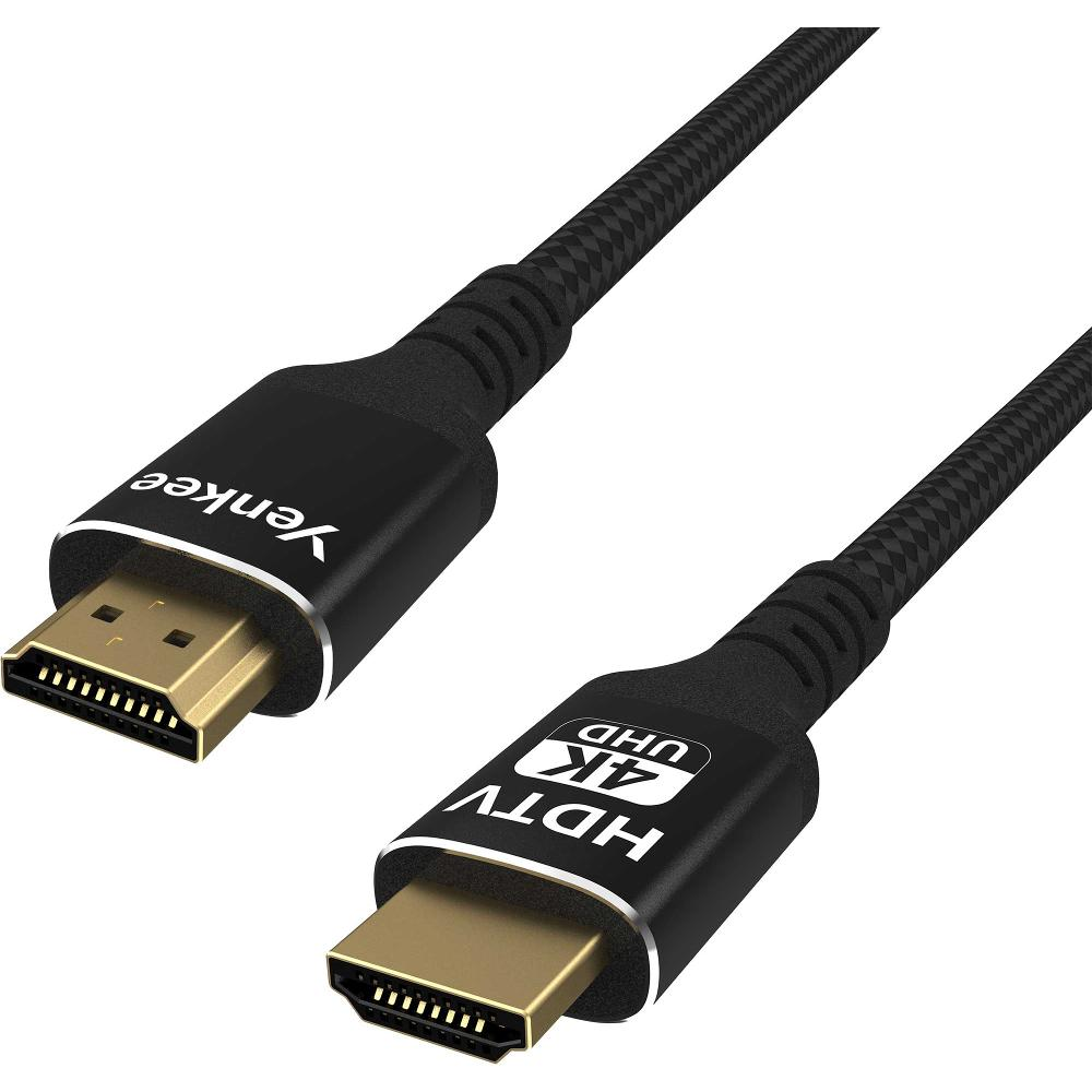 Yenkee YCH 115 HDMI 2.0 apa - HDMI 2.0 apa Kábel 1,5m - Fekete (YCH 115)
