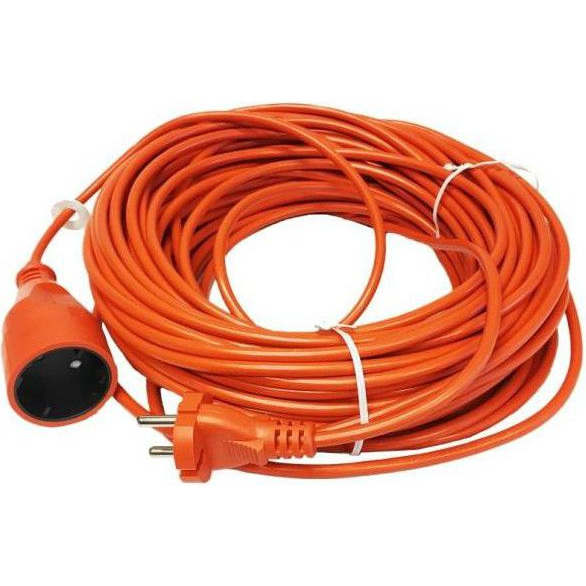  AWTools Przedłużacz ogrodowy jednogniazdowy bez uziemienia 2 x 1mm 10A 30m (AW70204)