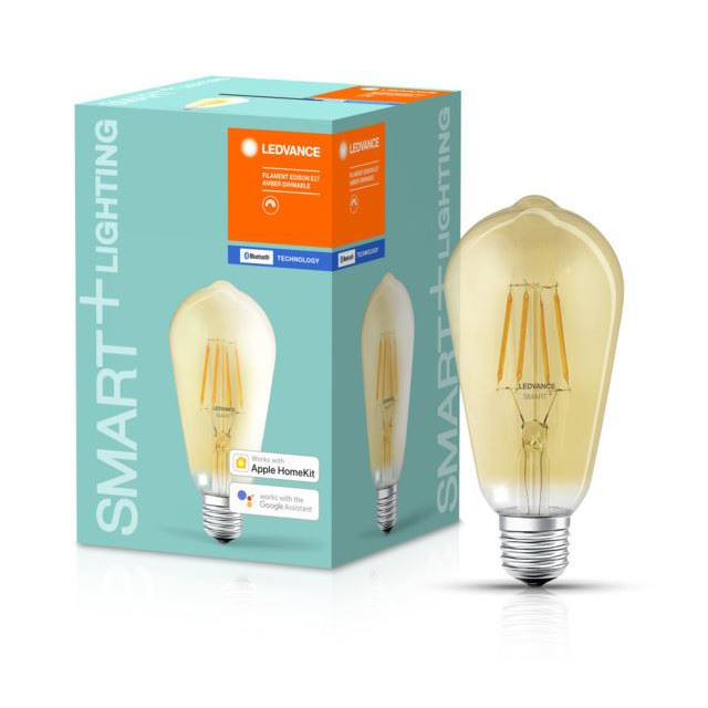 Ledvance Smart+ BT LED okos fényforrás Edison filament 6W 2700K E27 (4058075208605) (l4058075208605)