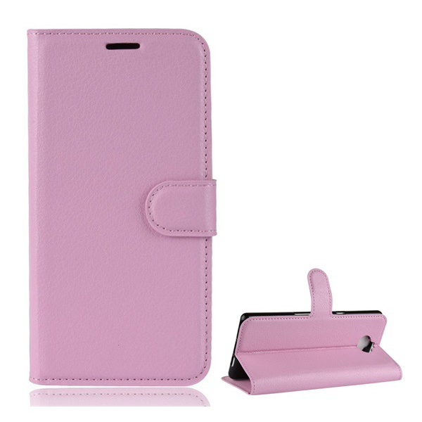 Tok álló, bőr hatású (FLIP, oldalra nyíló, asztali tartó funkció, prémium) RÓZSASZÍN [Sony Xperia 10 plus (L4213)] (5996457834990)
