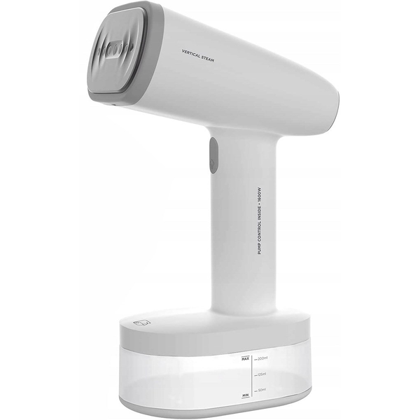 Уред за вертикално гладене с пара Black&Decker BXGS1600E, 1600W, Парна струя 25 гр/мин, Бял