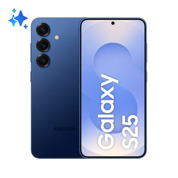 Samsung Galaxy S25 15,8 cm (6.2") Dual SIM Android 15 5G USB Type-C 12 GB 256 GB 4000 mAh Marineblauw