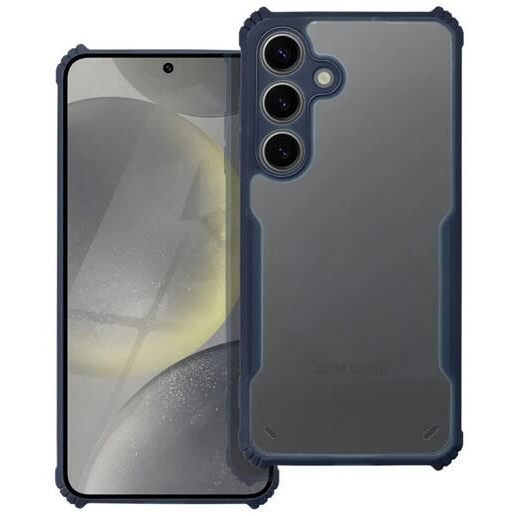 Gigapack Samsung Galaxy A15 5G (SM-A156) szilikon tok légpárnás sarkokkal átlátszó-sötétkék (GP-156307) (GP-156307)