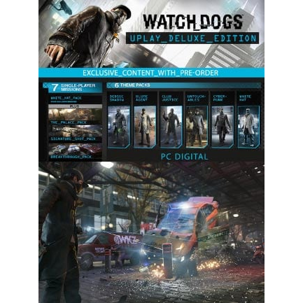 Watch Dogs - Deluxe Edition Exclusive Content