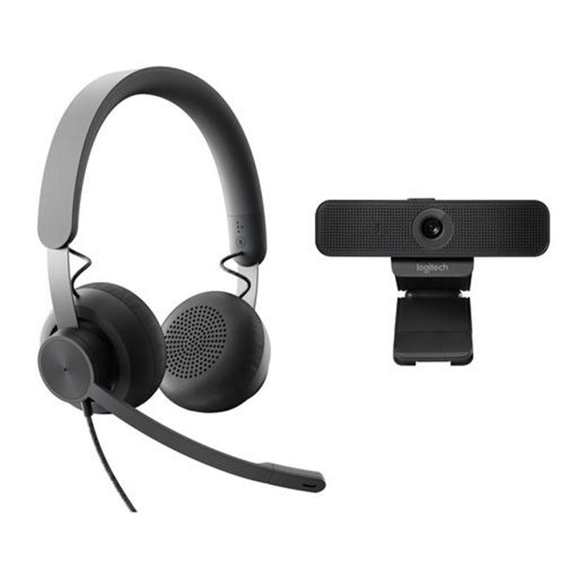 Logitech Zone Wired UC systém na videokonferenciu 1 osôb 3 MP Osobný videokonferenčný systém (991-000339)