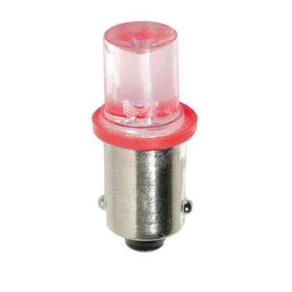 Lampa 24V BA9S (T4W) 1 LED dióda, piros színű (0198324) (LA0198324)