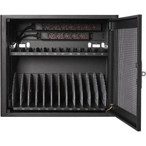 CHARGE STATION 12 DEVICE SCHUKO SECURE STORE CHARGE MOB PC NONUK (CHGSTA12AC-1E)