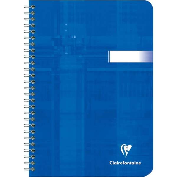 Cuadernos Con Espiral A5 90 Hojas Cuadrícula 5x5mm 5uds Clairefontaine
