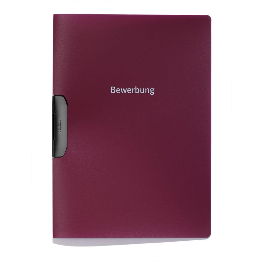 DURABLE Bewerbungsmappe Duraswing Job 30 A4 dklrot (228931) (228931)