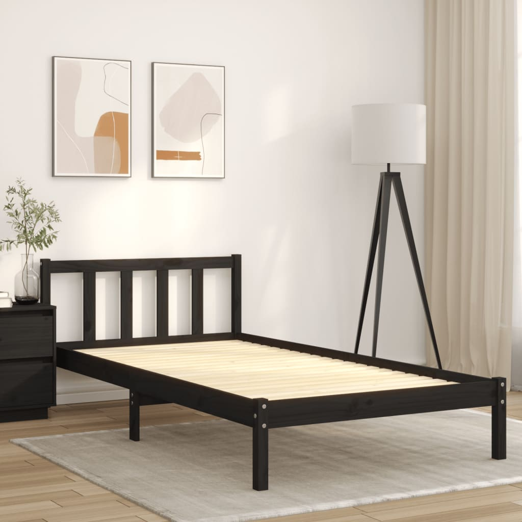 tömör fenyőfa ágylécek 100 x 200 cm (377310)