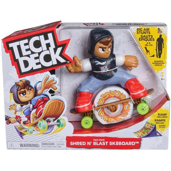 Tech Deck TED VHC ShrednBlast Skateboard GML Set di fingerboard