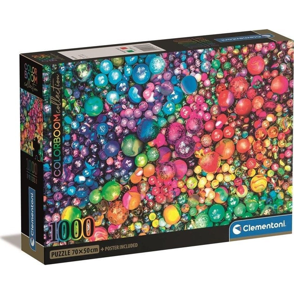 Clementoni Marbles Legpuzzel 1000 stuk(s) Overige