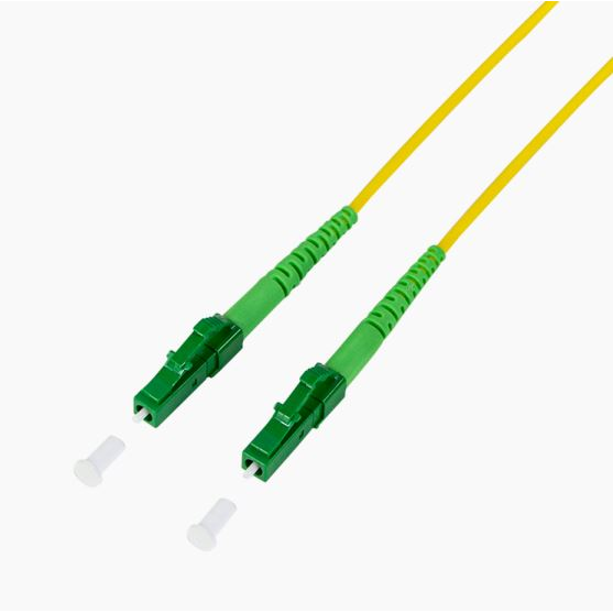 Logilink Fiber simplex patch cord, OS2 SM G.657.A2, LC/APC to LC/APC, 3 m