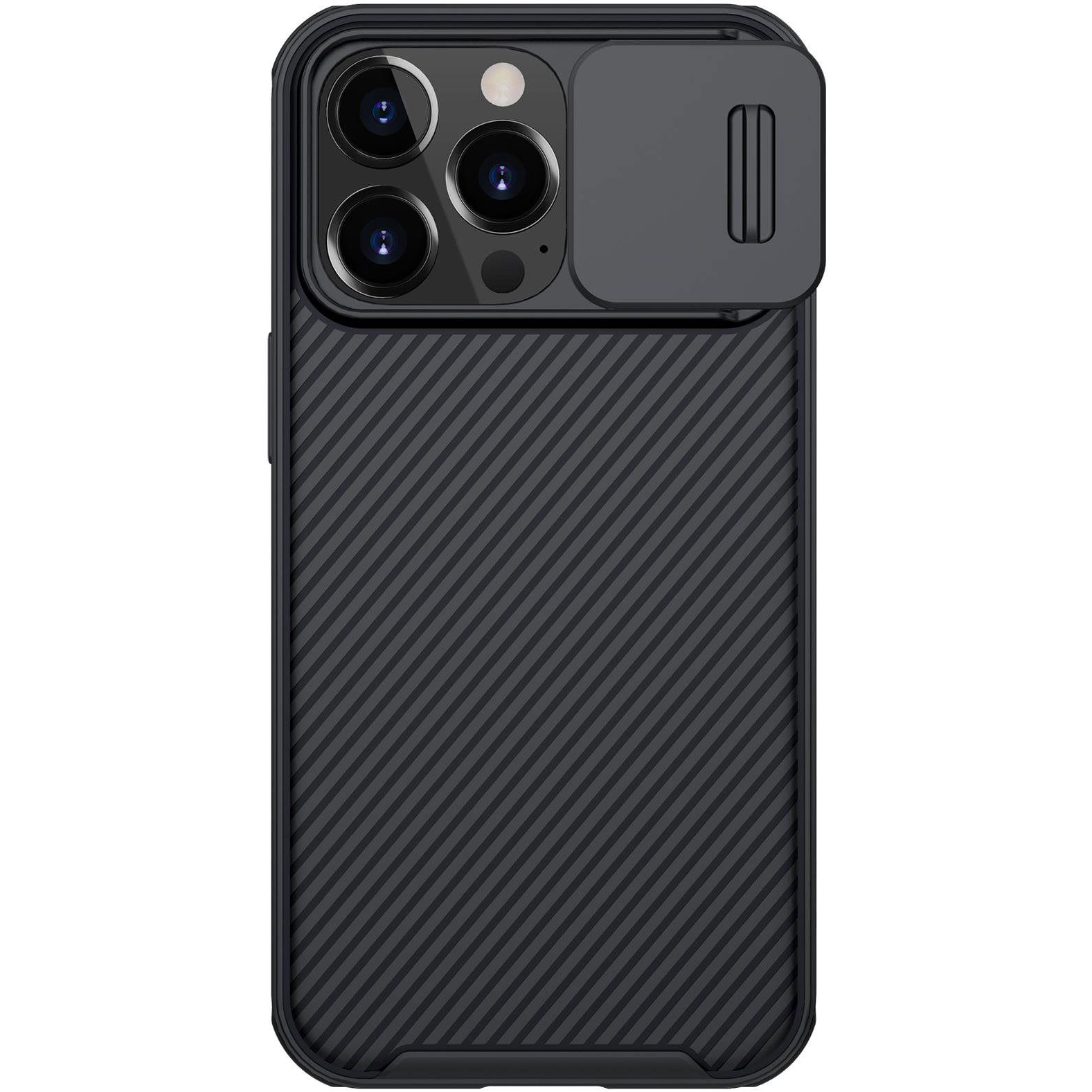 Nillkin CamShield Pro Magnetic Apple iPhone 13 Pro fekete tok (6902048223240)