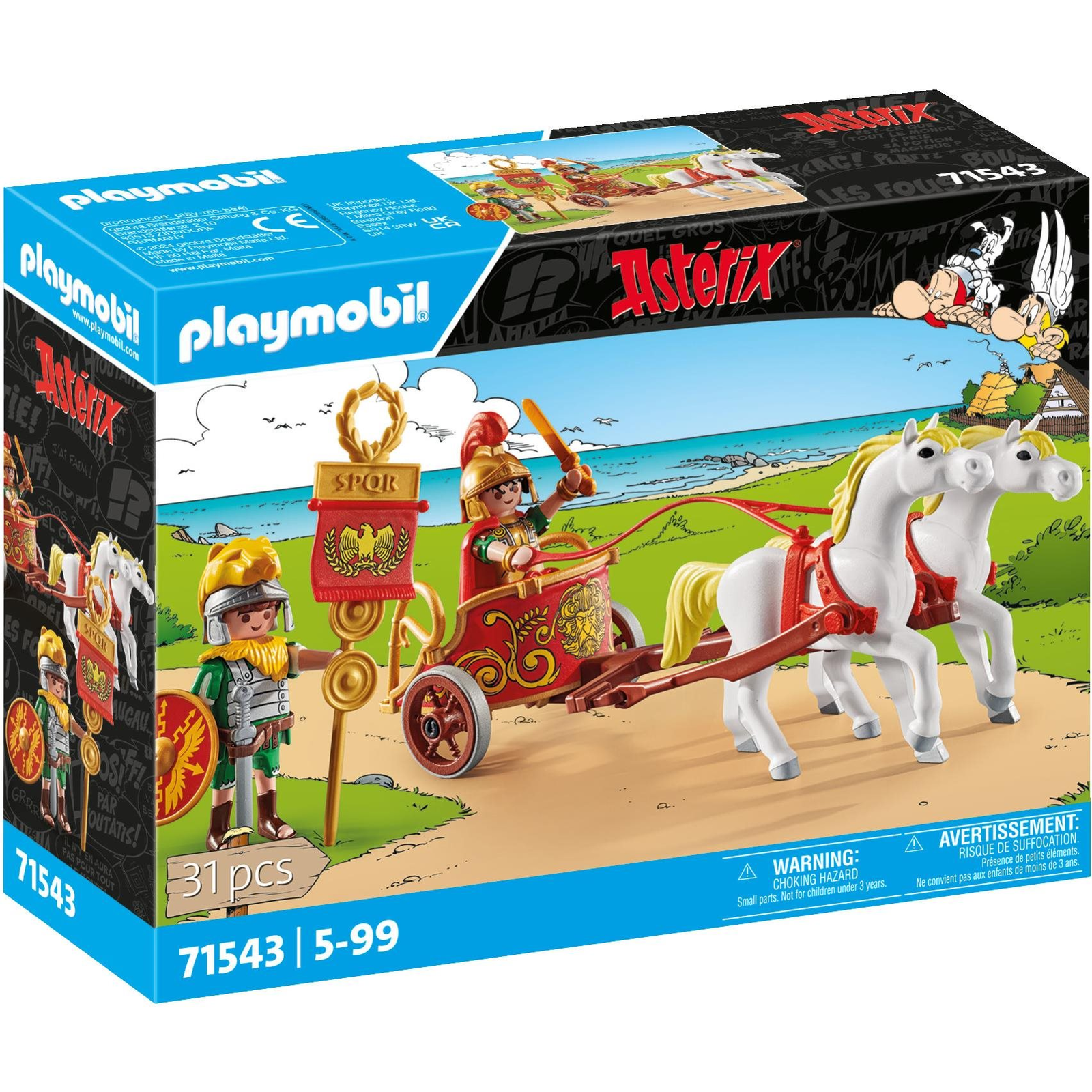 Playmobil 71543 Asterix: Római harci szekér (4008789715432)