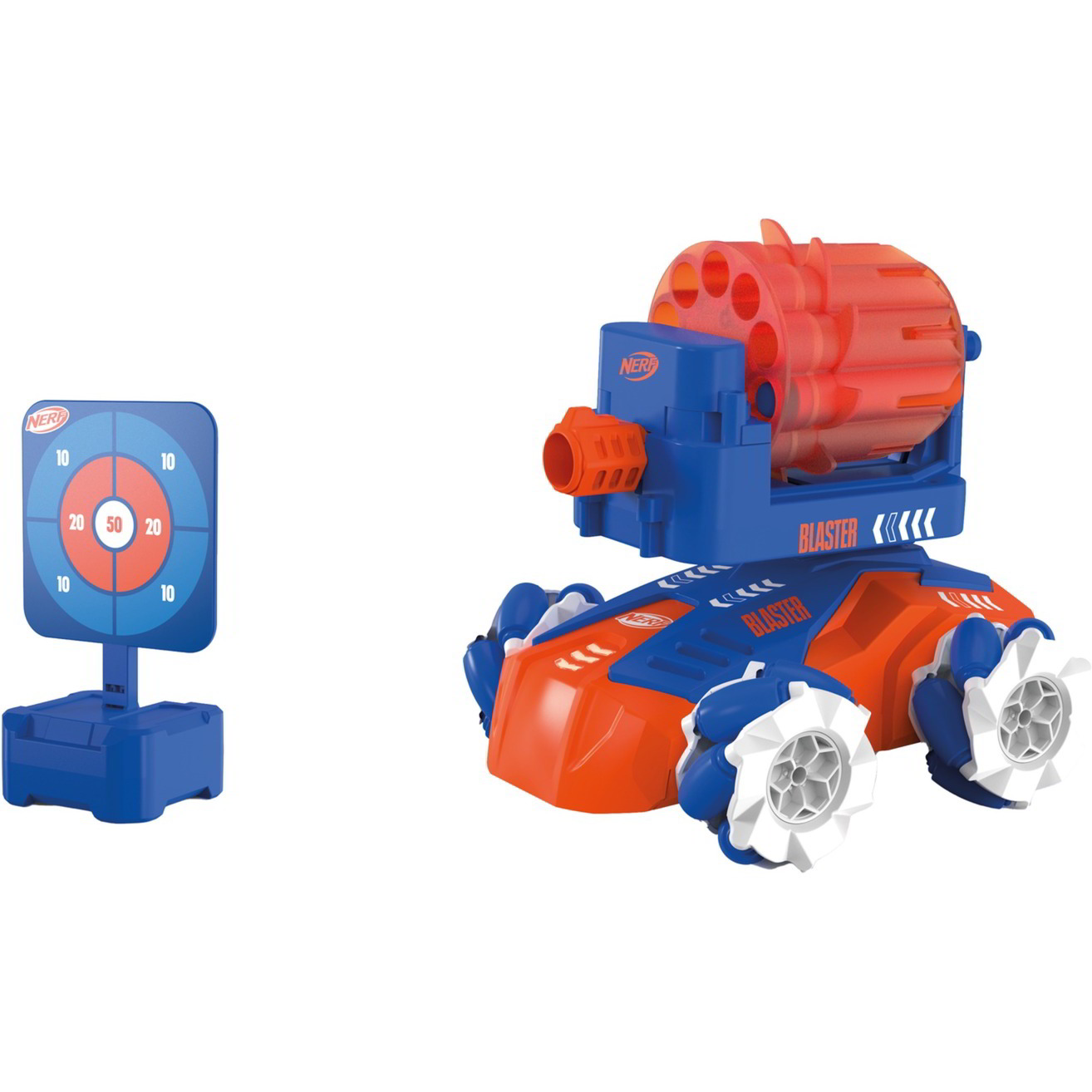 Carrera RC 2,4GHz Nerf Blasting Car - Távirányítós autó Nerf Szivacslövő fegyverrel (370240020)