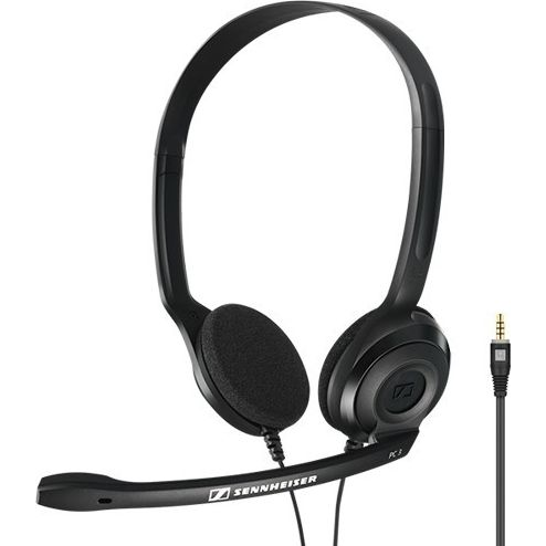 Sennheiser PC 5 CHAT Слушалки Жичен Лента за глава Офис/Център за обаждания Черен