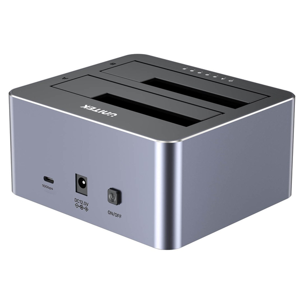 Unitek Y-3027GY01-EU HDD Dokkoló és klónozó állomás (USB 3.2 - SATA)