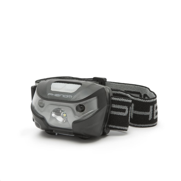 Lanterna LED frontala cu acumulator Phenom, senzor de miscare, 120 lm, 1200 mAh, micro USB