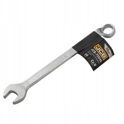  JCB Klucz płasko-oczkowy 14mm odgięty 75 stopni