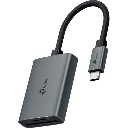 TP-Link UA430C четец на карти USB 3.2 Gen 1 (3.1 Gen 1) Type-C Сив