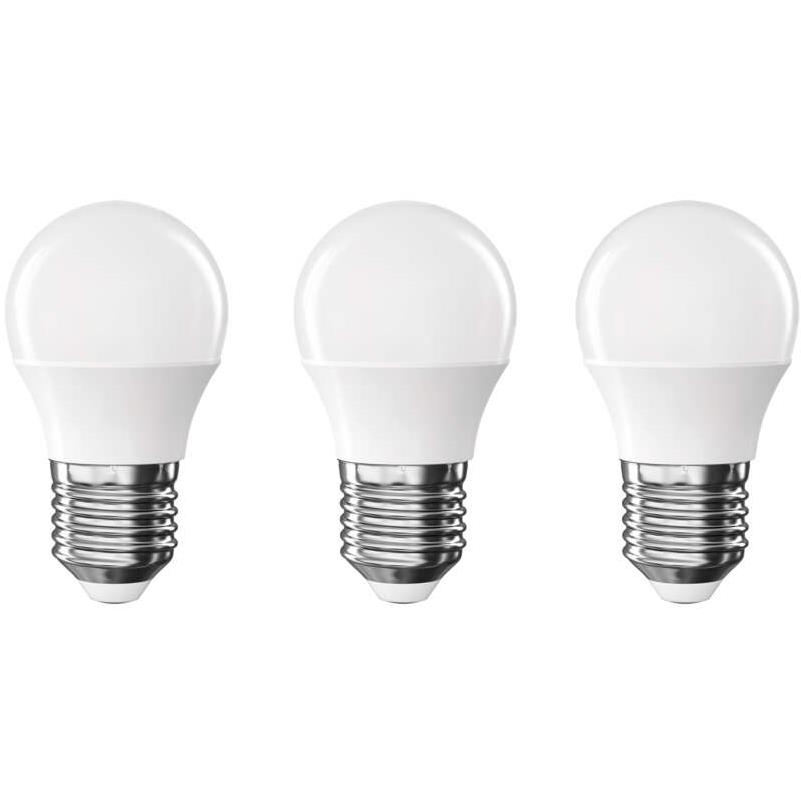 EMOS Classic Mini Globe, E27, 4,2 W (40 W), 470 lm, meleg fehér, 3 db (1525733292)