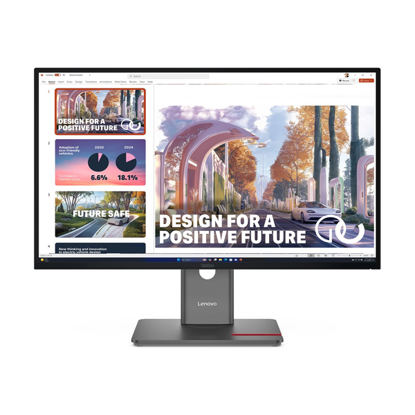Lenovo ThinkVision P27QD-40 LED display 68,6 cm (27") 2560 x 1440 pixel Wide Quad HD Sort