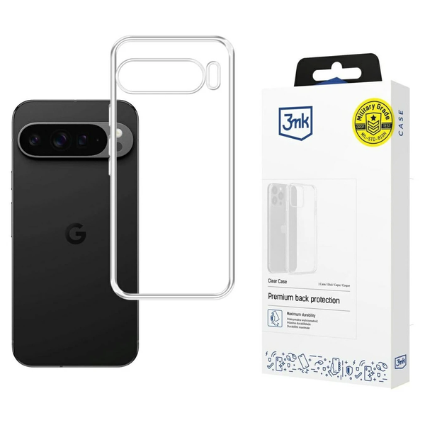 3MK Clear Case tok Google Pixel 10 Pro XL készülékhez